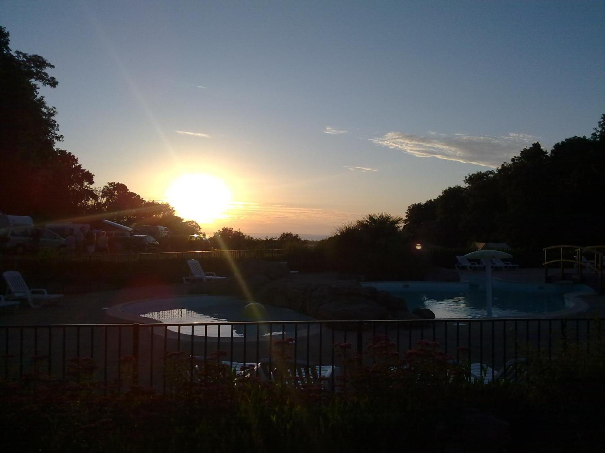 Camping Le Balcon De La Baie Saint-Marcan Dış mekan fotoğraf