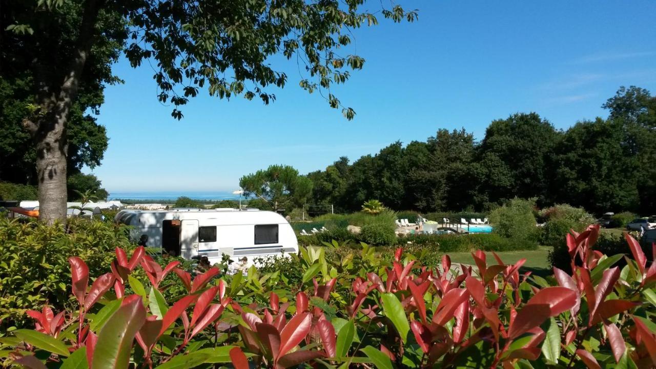 Camping Le Balcon De La Baie Saint-Marcan Dış mekan fotoğraf